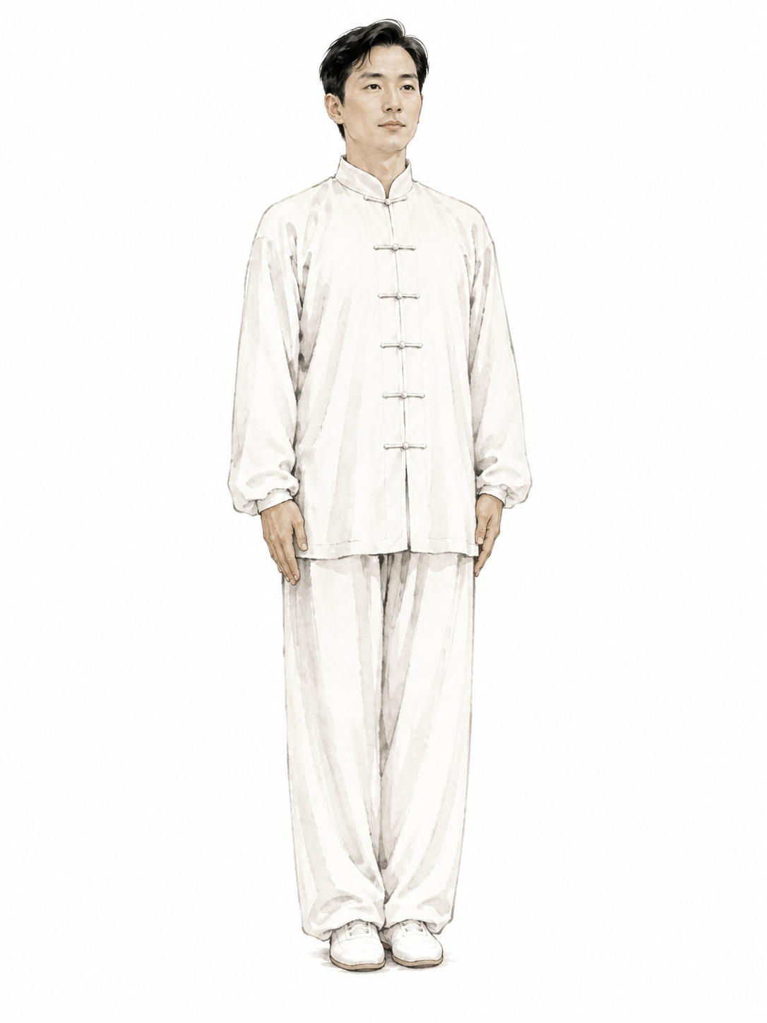Opening Form posture illustration