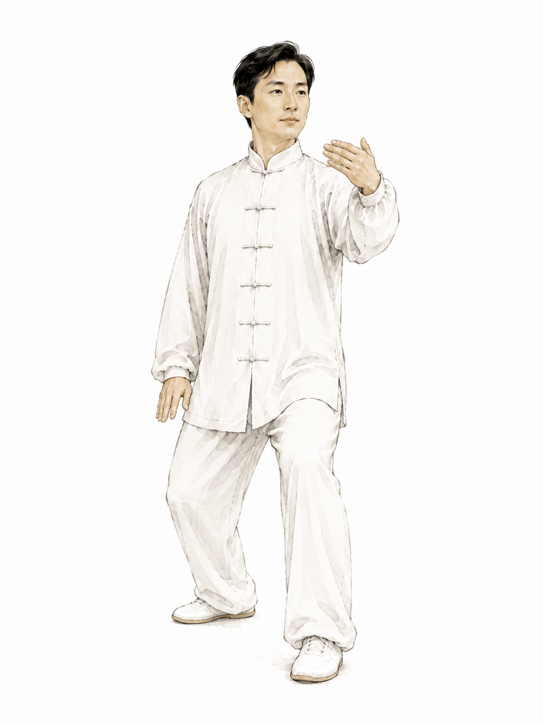 Ward Off posture illustration